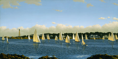 "Marblehead Harbor Sail"